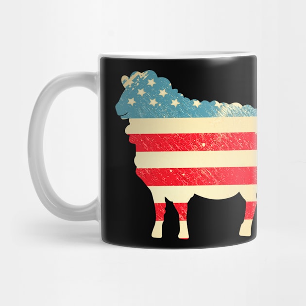 American Flag Sheep by finchandrewf